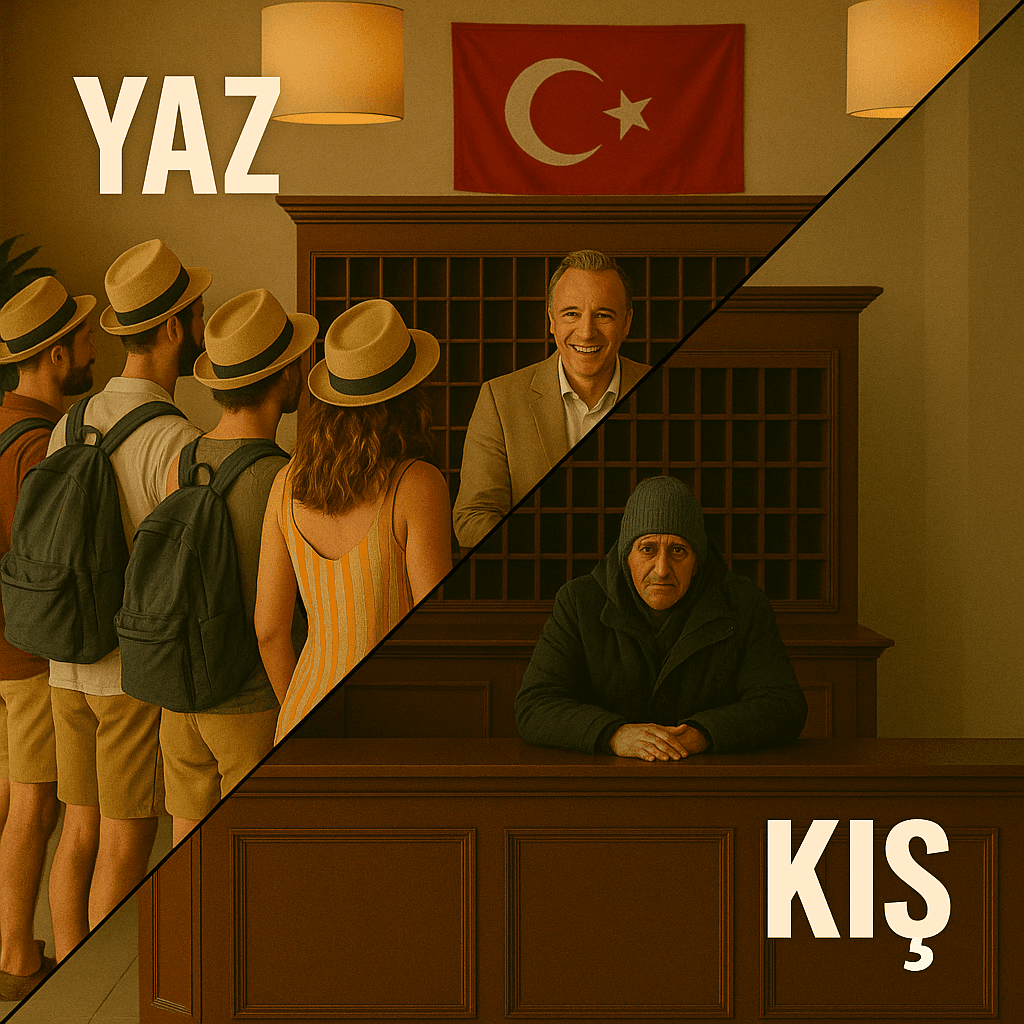 Otel Yaz-Kış Karşılaştırması